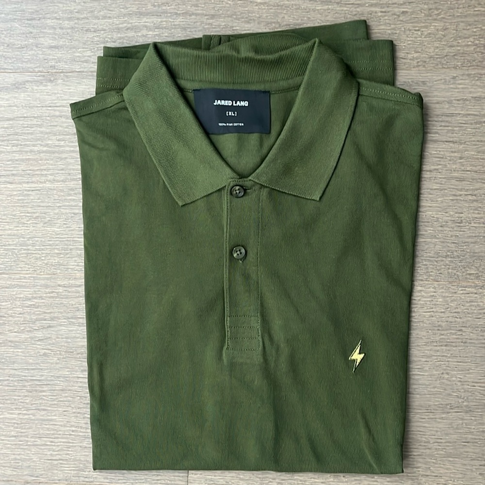 Jared Lang golf polo